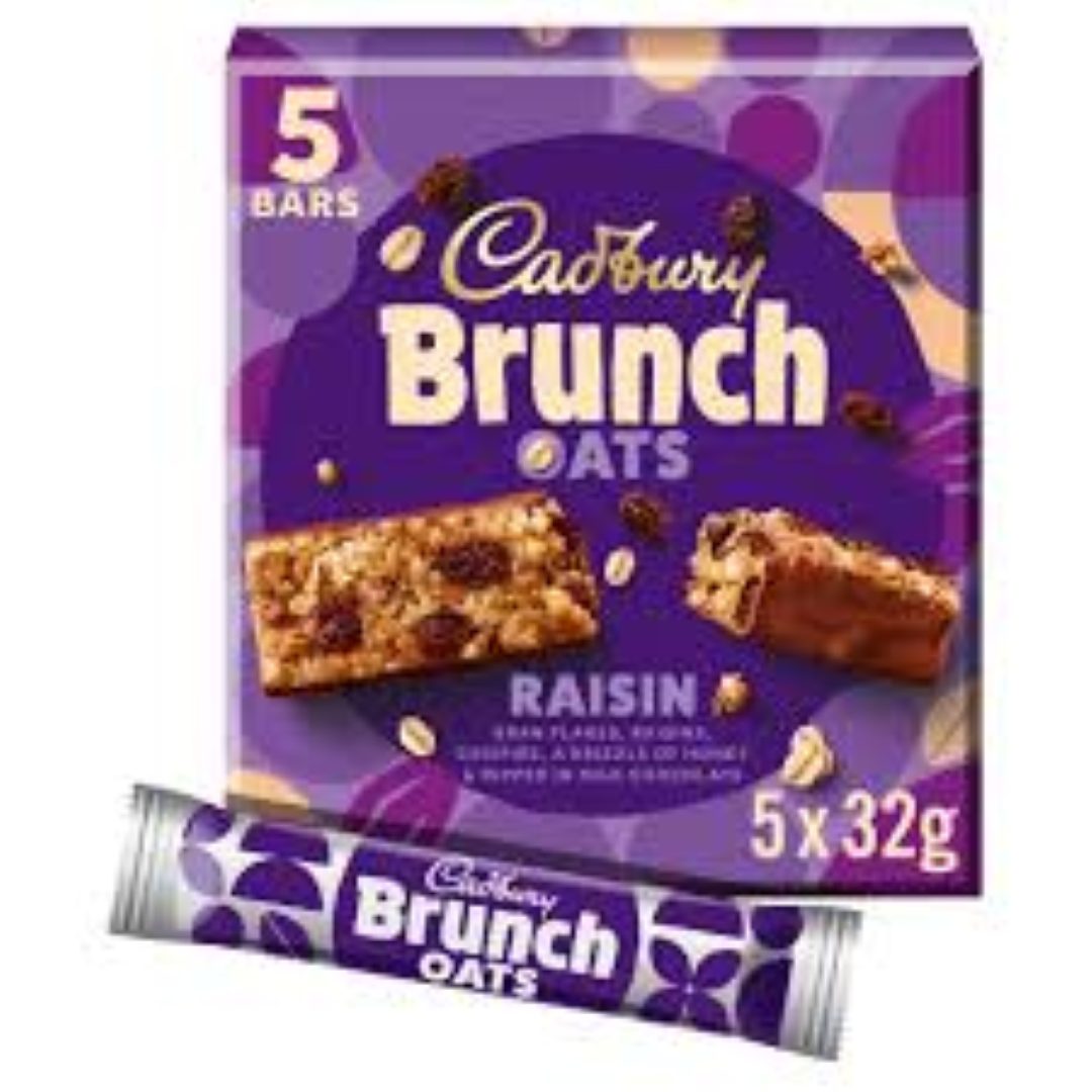 CADBURY BRUNCHBAR RAISIN 160G